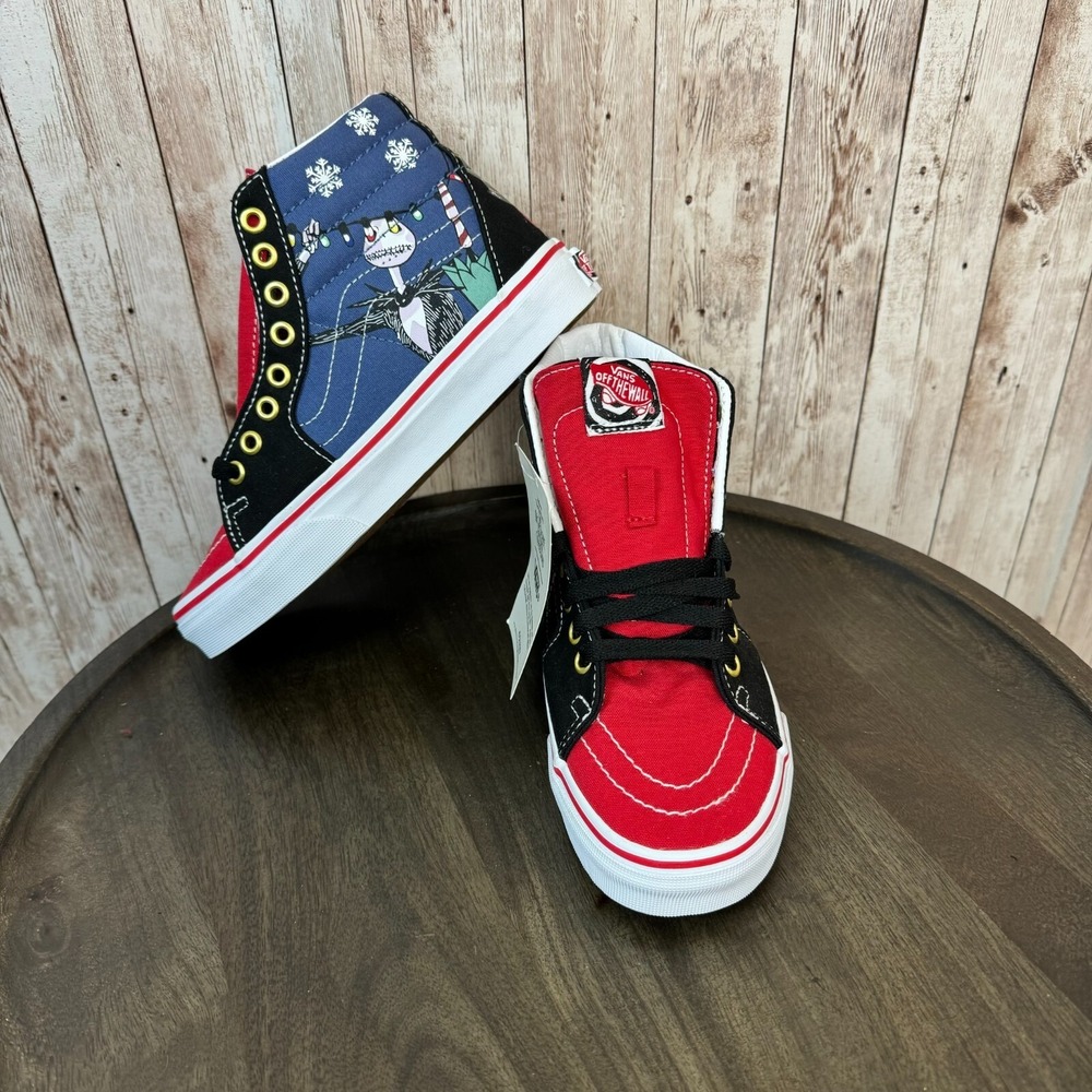 Vans Unisex Sk8-Hi Sneakers The Nightmare Before Christmas High Top Size 5 Women